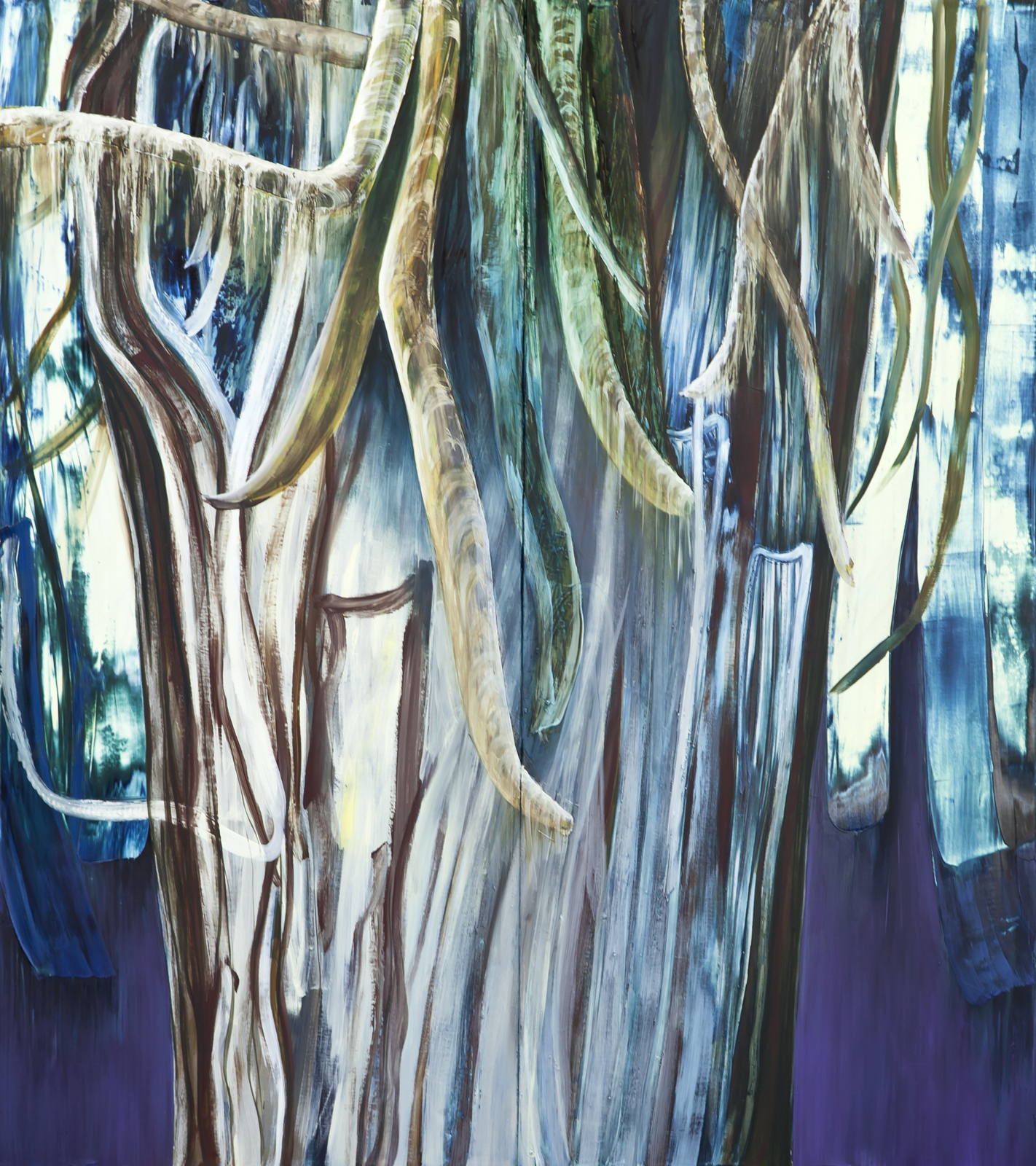 Jedediah, 2016, Öl auf Leinwand, 180 x 160 cm