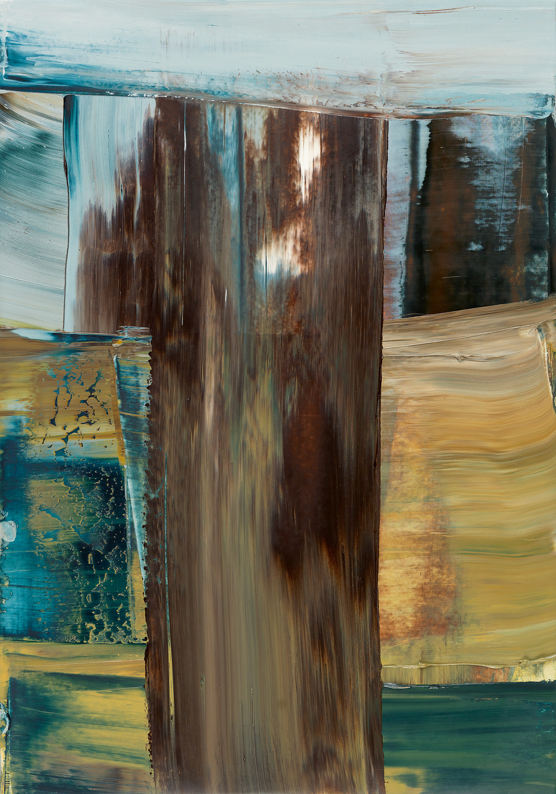 Western Red Cedar, 2017, Öl auf Papier, 51 x 36 cm