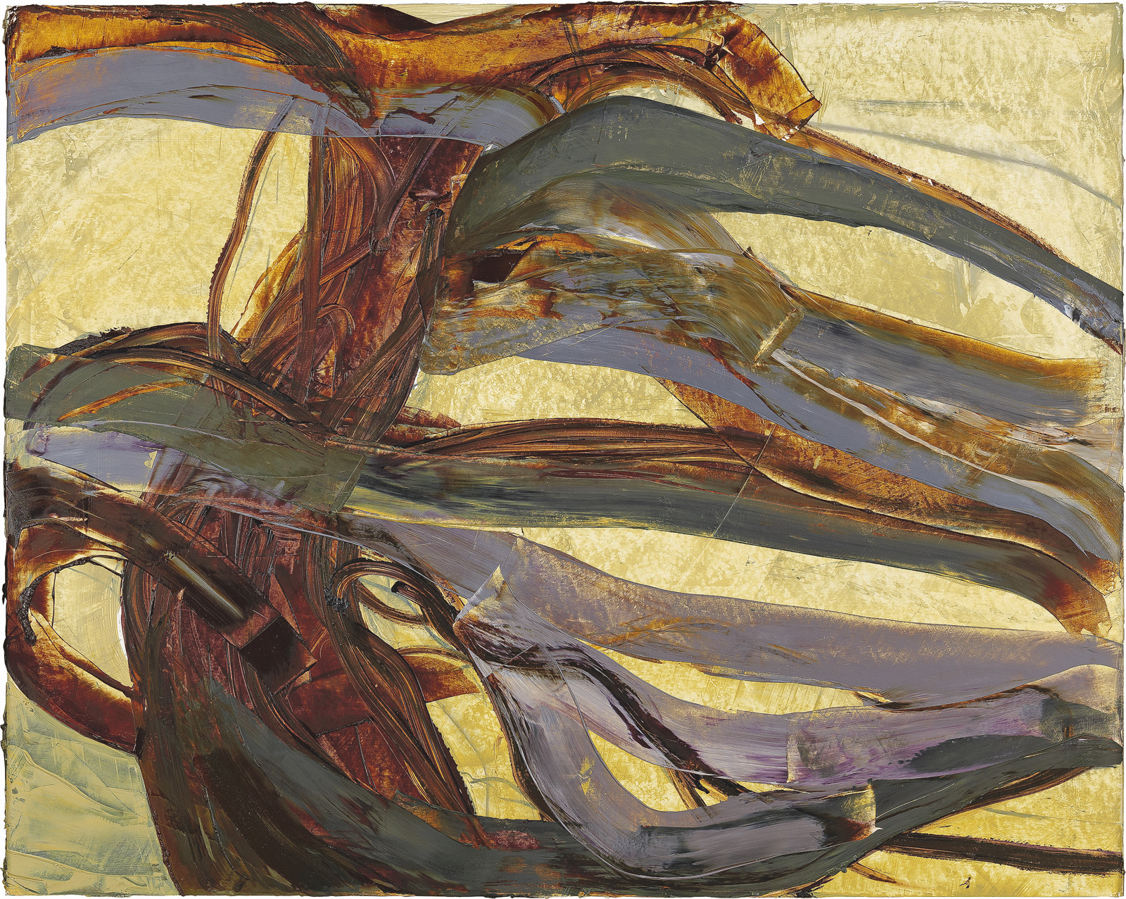Graubuche, 2007, Öl auf Pappe, 81 x 102 cm